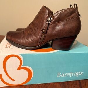 BareTraps Roper Ankle Booties size 7